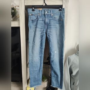 Polo Ralph Lauren Women's Skinny Crop Jeans SZ 27 New With Tags